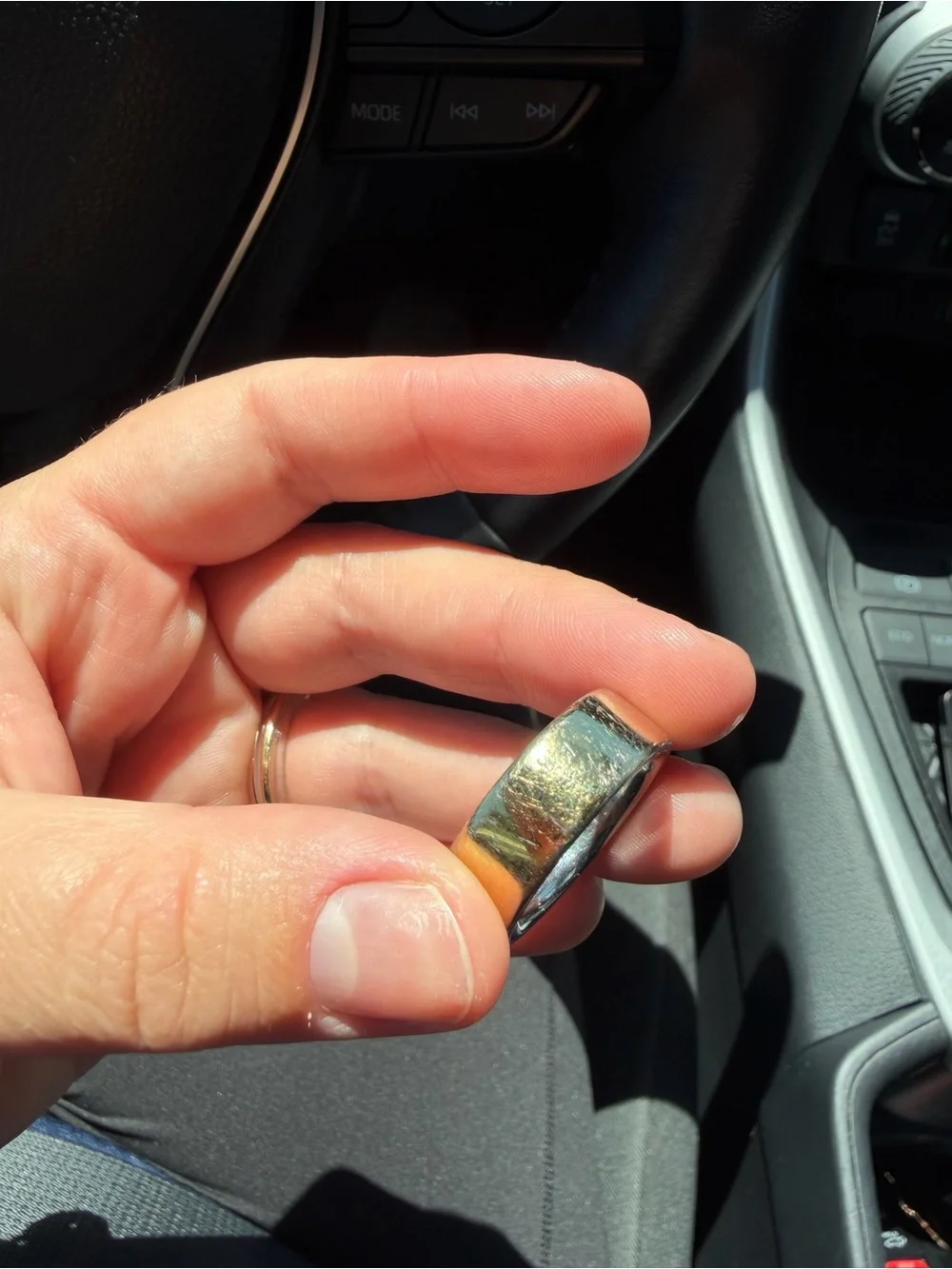 OURA RING SIZE 8 Gold Ring - Accessories